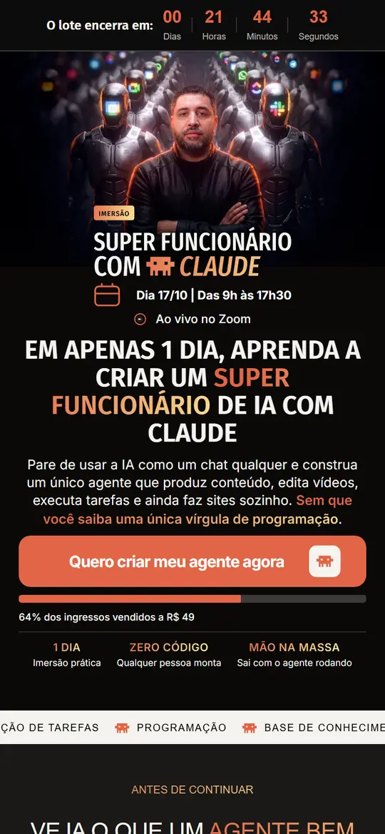 Topo da página