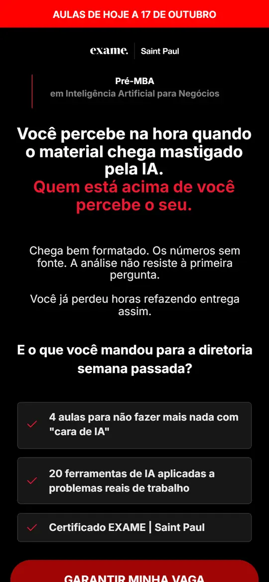 Topo da página