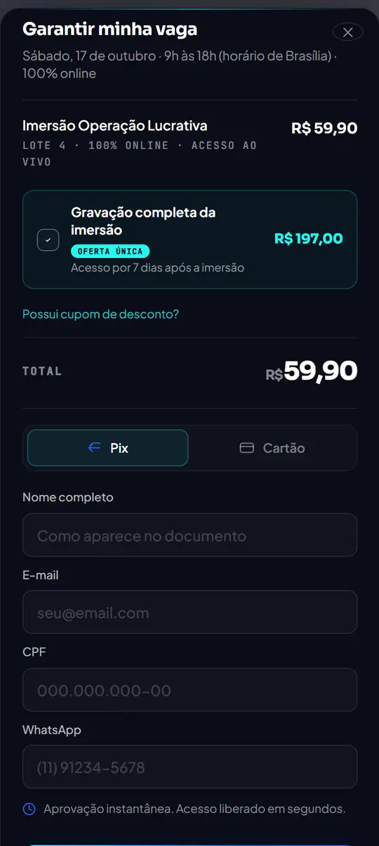 Checkout