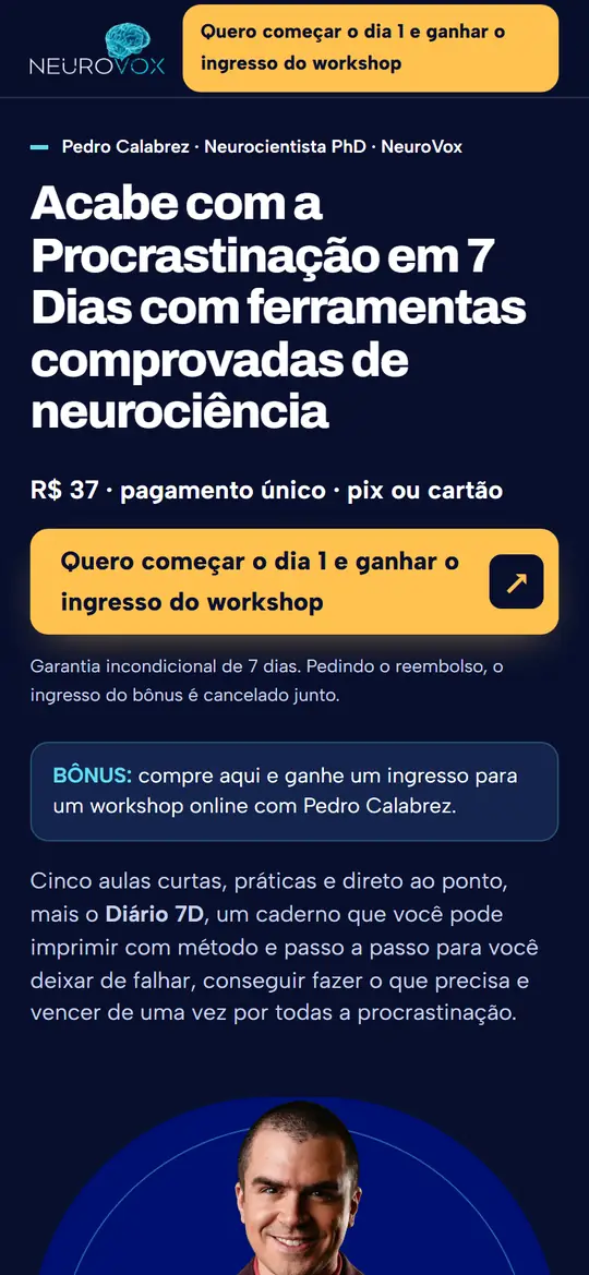 Topo da página