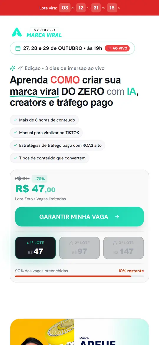 Topo da página