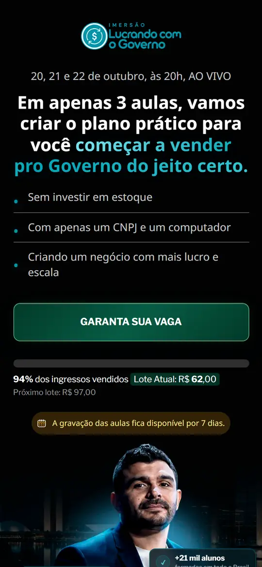 Topo da página